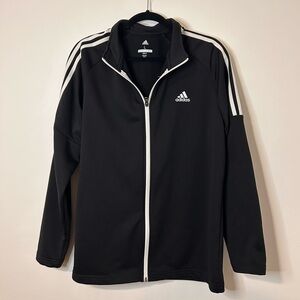 Adidas Black and White Men's Golf Jacket